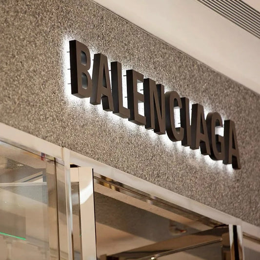 Balenciaga Business Sign